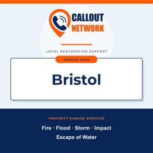 Callout Network are your trusted insurance approved building contractors for Fire and Flood Restoration Bristol. We specialise in fire, flood, impact, escape of water, and storm damage restoration.