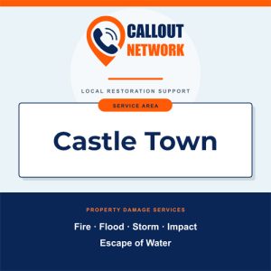 Callout Network are your trusted insurance approved building contractors for Fire and Flood Restoration Castle Town. We specialise in fire, flood, impact, escape of water, and storm damage restoration.