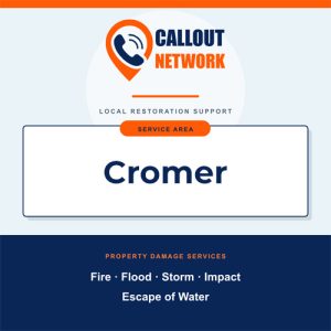 Callout Network are your trusted insurance approved building contractors for Fire and Flood Restoration Cromer. We specialise in fire, flood, impact, escape of water, and storm damage restoration.