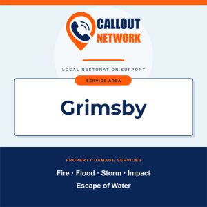 Callout Network are your trusted insurance approved building contractors for Fire and Flood Restoration Grimsby. We specialise in fire, flood, impact, escape of water, and storm damage restoration.