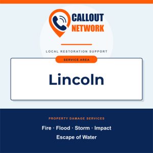 Callout Network are your trusted insurance approved building contractors for Lincoln. We specialise in fire, flood, impact, escape of water, and storm damage restoration.