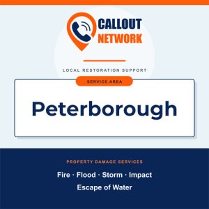 Fire and flood restoration services in Peterborough