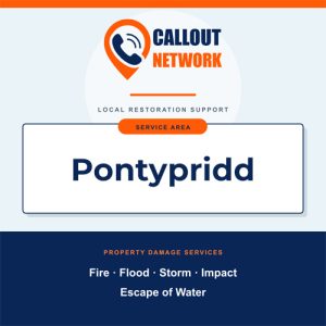 Fire and flood restoration services in Pontypridd