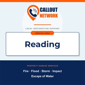 Fire and flood restoration services in Reading