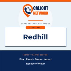 Fire and flood restoration services in Redhill