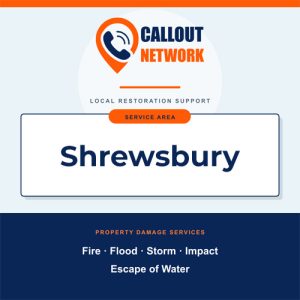 ISN Local graphic for fire, flood and other property damage restoration in Shrewsbury.