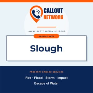 ISN Local graphic for fire, flood and other property damage restoration in Slough.